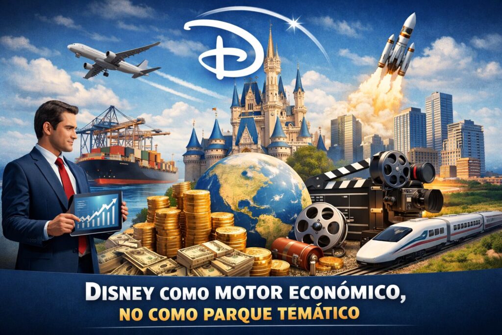 Introducción: Disney como motor económico, no como parque temático